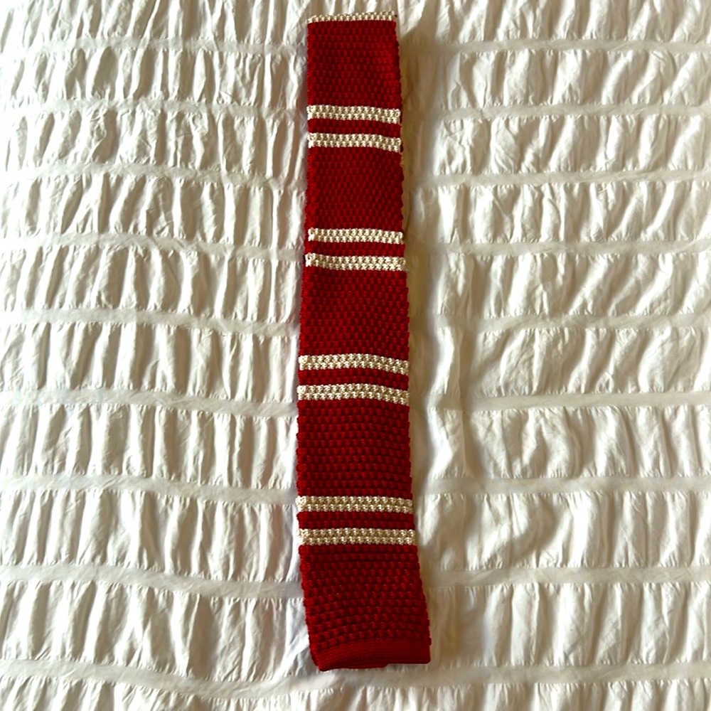 Tommy Hilfiger Striped Silk Tie